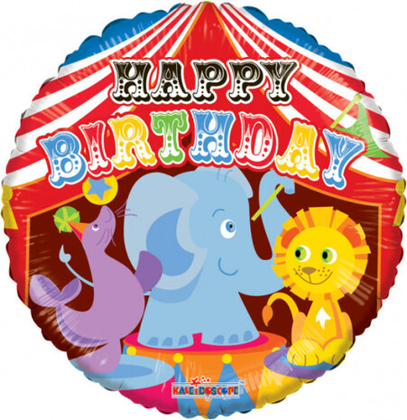 folieballon Happy Birthday junior 45 cm