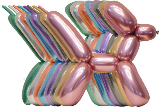 modeleerballonnen 152 cm latex 100 stuks