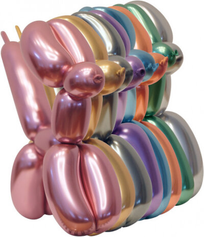 modeleerballonnen 152 cm latex 100 stuks