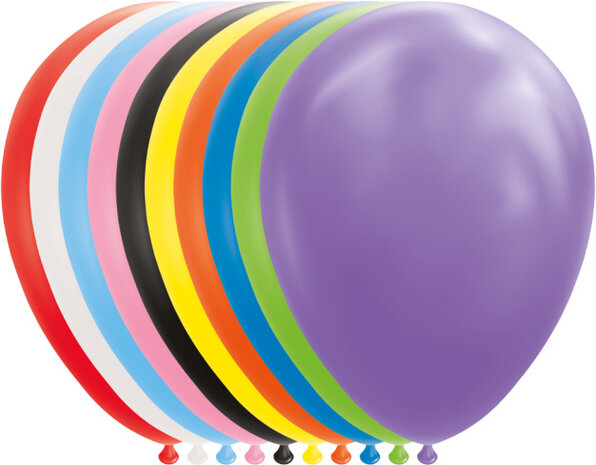 ballonnen 30 cm latex 100 stuks