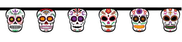slinger Dias De Los Muertos junior 150 cm