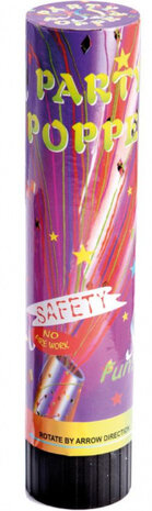 partypopper 21 cm papier