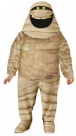 verkleedpak Murray jongens polyester beige mt 110/122
