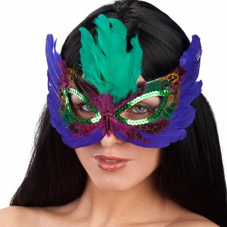 vlindermasker Feathers one-size