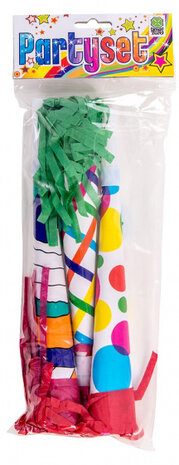 feesttoeters 25 cm papier 3 stuks