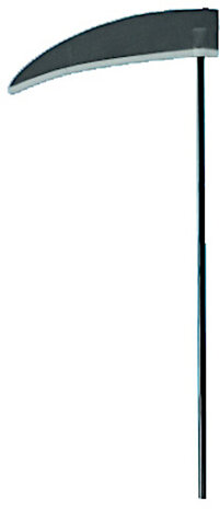 wapenattribuut zeis 50 cm EVA zwart/grijs