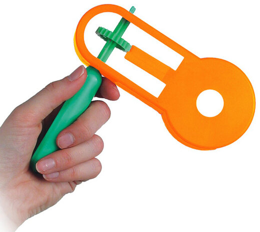 ratel Trick Track junior 15 cm oranje/groen