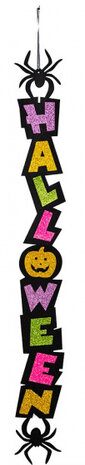 decoratiespiraal Halloween 100 x 10 cm vilt