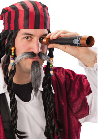 piratentelescoop&nbsp;25 cm zwart/brons