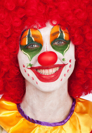 clownsneus rood per stuk one-size