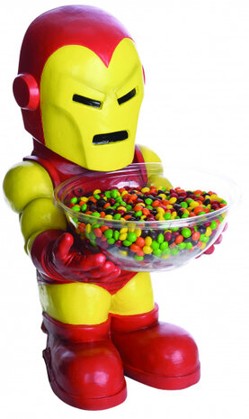 snoephouder Iron Man 50 x 28 x 25 cm rood/geel