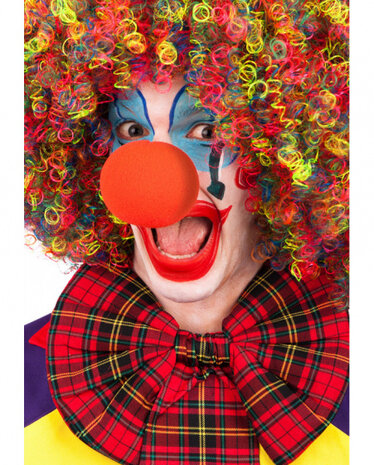 clownsneus 7 cm schuim rood