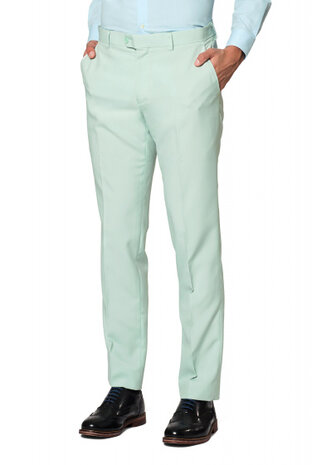 verkleedpak Magic Mint heren polyester mintgroen maat 54