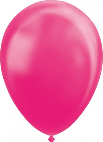 ballonnen Pearl 30 cm latex roze 25 stuks