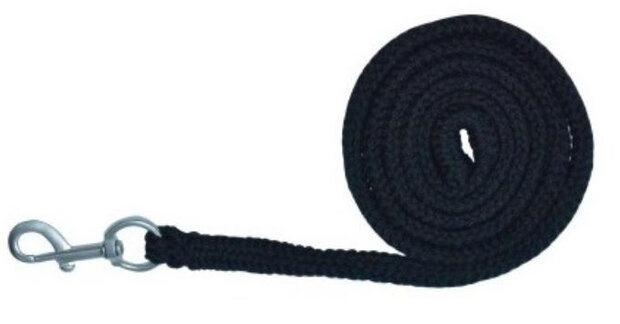 halstertouw Favourite 2 meter polyester zwart