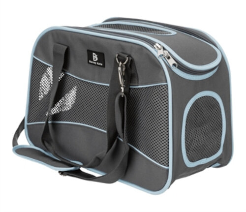 hondendraagtas Alison 43 x 20 x 29 cm polyester grijs