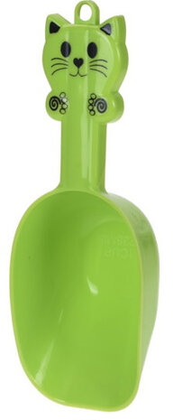 voerschep Kat 236 ml 23 x 5 cm polypropyleen groen
