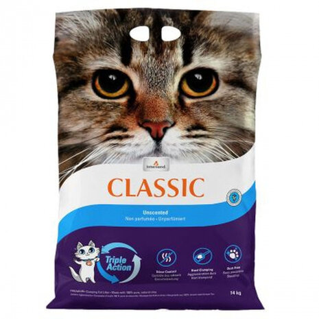 kattenbakvulling Extreme Classic geurloos 14 kg grijs