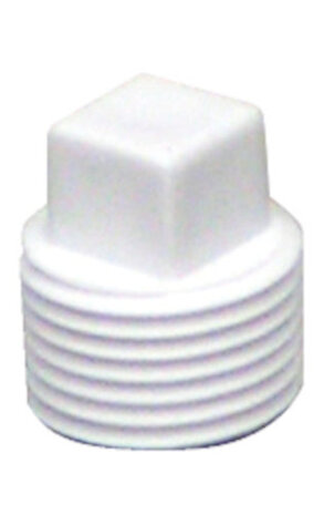 schroefverbinding voor drinkbak 2 x 2,5 cm wit 5 stuks