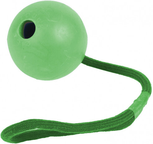 hondentrektouw Floaters 37,5 x 5 cm rubber groen