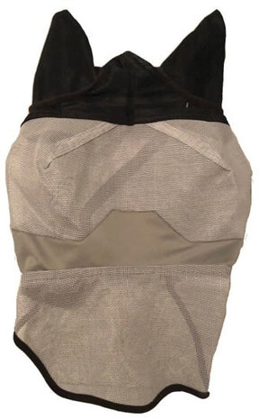 vliegenmasker Steady Pony textiel bruin/zwart maat S