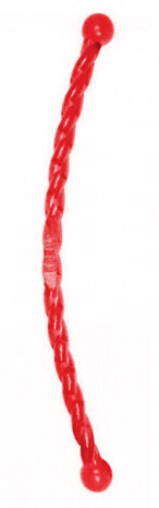 apporteerspeelgoed Safestix 50 cm elastomeer rood