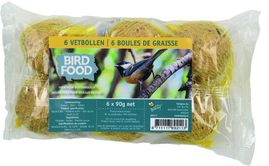 vetbollen 15 gram 6 stuks