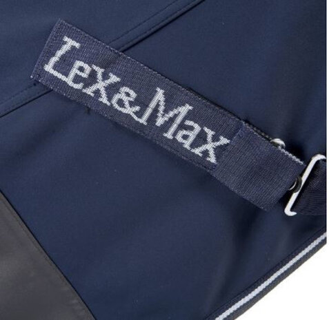 paardendeken Dancer polyester donkerblauw maat 215