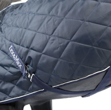 paardendeken Royal polyester donkerblauw maat 205