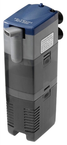 binnenfilter 80-160 liter 250-400 L/H antraciet