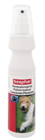 hondenvoetzolenspray 150 ml bijenwas wit