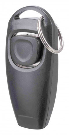 clickertraining Dog Activity met hondenfluit 8 cm grijs