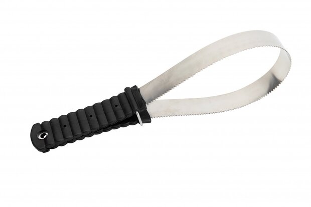 zweetmes metaal 30 cm zwart