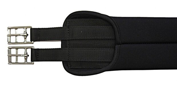 zadelsingel Veelzijdig neopreen zwart mt 150 cm