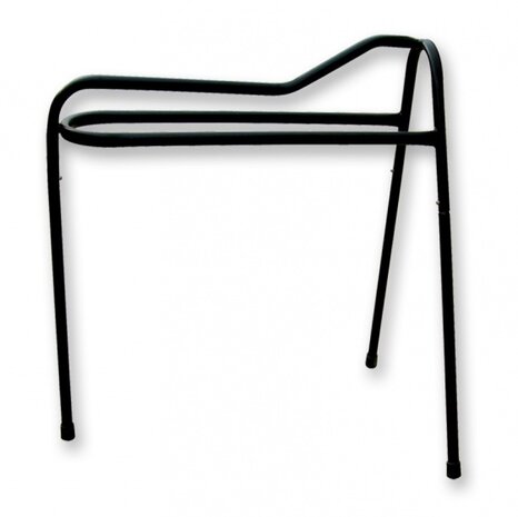 zadeldrager Single staal 50 x 30 cm zwart