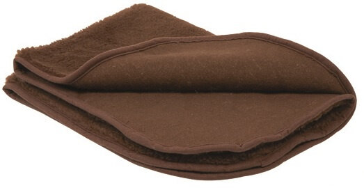 hondendeken 70 x 100 cm polyester bruin