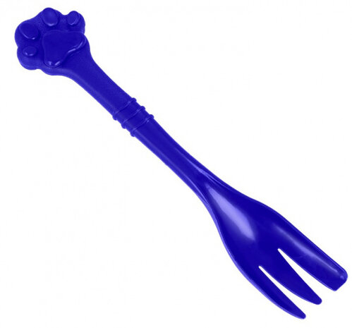 spork Lepel en vork in 1 Best Friends 18 cm blauw