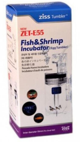 eiertuimelaar ZET-E55 polycarbonaat 5,5 x 16 cm transparant