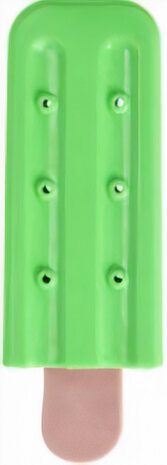 koelspeelgoed hond ijsje 16 cm groen
