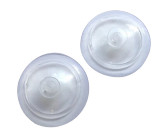 zuignappen aquarium 5 cm siliconen transparant 2 stuks