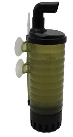 aquariumfilter ZB-300F 7,5 x 25 cm groen/zwart 5-delig