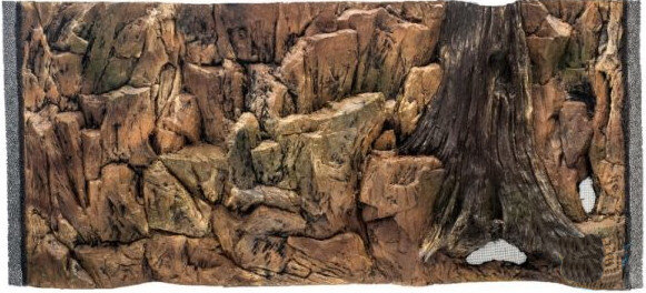 achterwand Standard 96,5 cm mineraalhars bruin