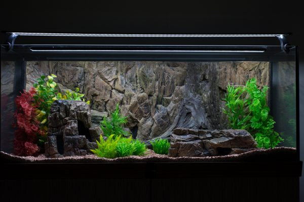 achterwand Standard 96,5 cm mineraalhars bruin