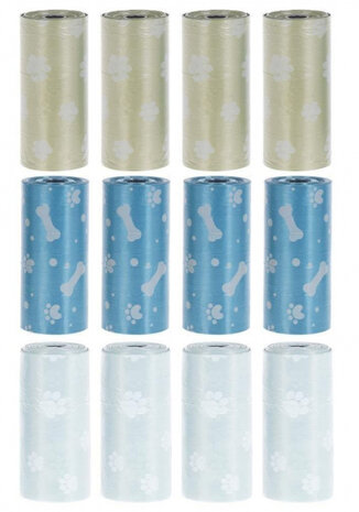 poepzakjes ecologisch blauw 12 stuks