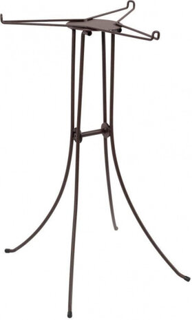 kooistandaard Marthe 40 x 73 cm metaal zwart