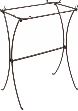 kooistandaard Celeste 49 x 73 cm metaal zwart
