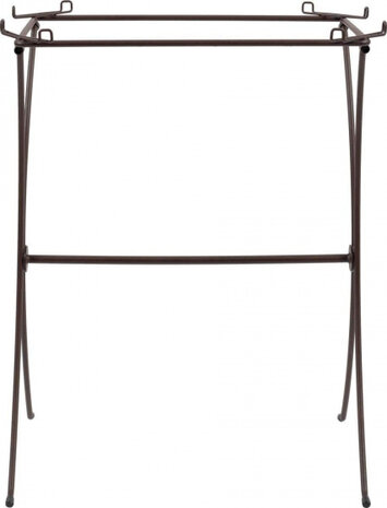 kooistandaard Celeste 49 x 73 cm metaal zwart