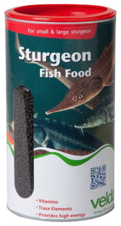 visvoer Sturgeon plantaardig 1250 ml