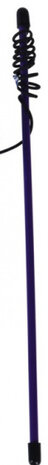 speelhengel Vlinder met veer 25 cm