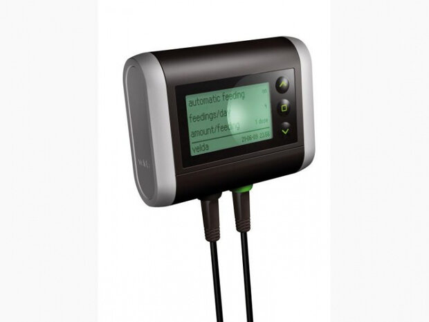 voerdispenser Pro 3 liter 7,5 x 4,2 cm antraciet